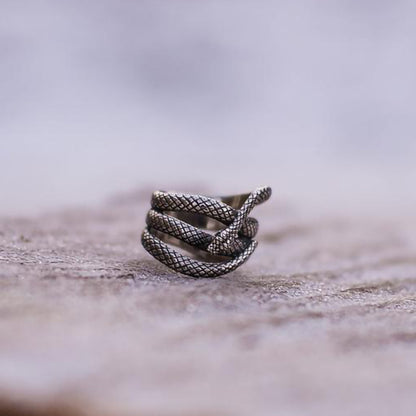Huitan Vintage Snake Ring