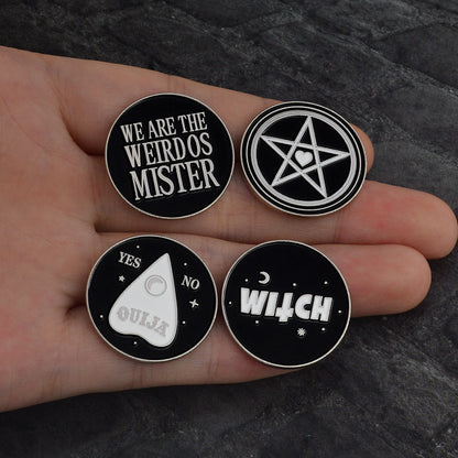 Witchy Quote Pin Set