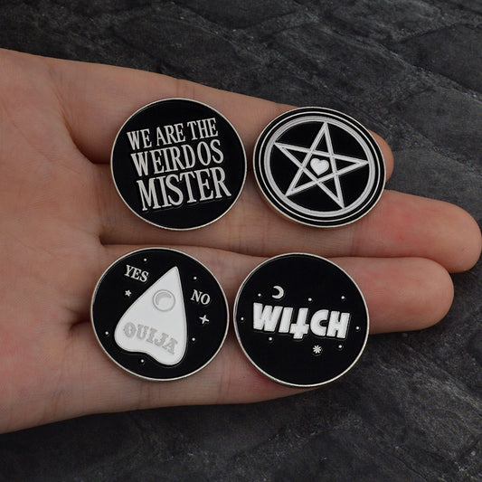 Witchy Quote Pin Set
