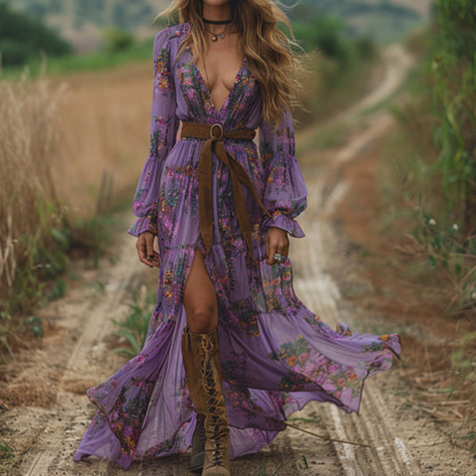 Cottagecore Evening Dress